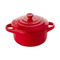 Mini Cocote Redonda Vermelha 200 ml Mini Cocote Redonda Vermelha 200 ml