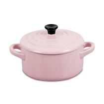 Mini Cocotte Cerâmica Rosa Chiffon Pink Le Creuset