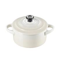 Mini Cocotte de Cerâmica 10 cm Meringue Le Creuset