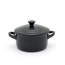 Mini Cocotte de Cerâmica 10 cm Preto Le Creuset