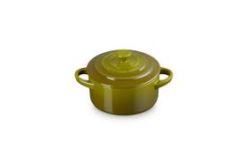 Mini Cocotte Le Creuset Redonda de Grés - 240ml - Verde Oliva