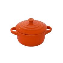 Mini Cocotte Red Porc 200 ml Laranja Etilux