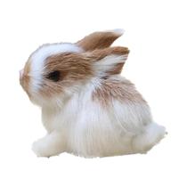 Mini Coelho De Pelúcia Branco Brinquedo 5cm Realista Bonito Coelhinho Da Páscoa Modelo De Simulação Mini Coelho De Pelúcia Branco Brinquedo 5cm Realista Bonito Coelhinho Da Páscoa Modelo De Simulação