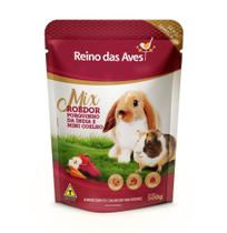 Mini Coelho Porquinho Índia Reino das Aves Premium 500g