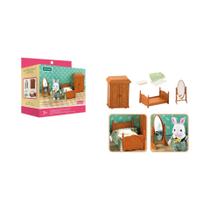 Mini Coelho Villa - Conjunto de Móveis para Meninas - Brinquedo de Faz de Conta