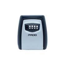 Mini Cofre De Parede Para Chaves Jóias Dinheiro Pado - Prata Mini Cofre De Parede Para Chaves Jóias Dinheiro Pado - Prata