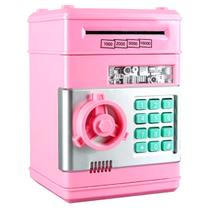 Mini Cofre Digital Automático Eletrônico Nota Moeda Infantil