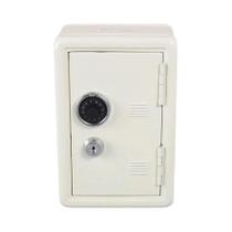 Mini Cofre Doméstico Pequeno Com Fechadura, Combinado E Com Chave Para Objetos De Valor, Dinheiro,