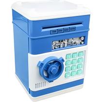 Mini Cofre Eletrônico Digital Senha 4 Dígitos Notas e Moeda