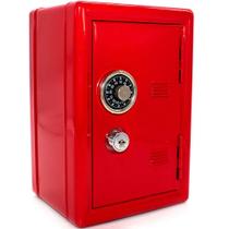 Mini Cofre mecânico Vermelho Segredo Chaves Dinheiro Joias GT445-R - Lorben Mini Cofre mecânico Vermelho Segredo Chaves Dinheiro Joias GT445-R - Lorben
