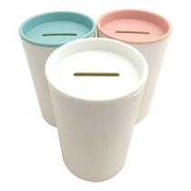 Mini cofre redondo plástico 10x6cm com 10unid para lembrancinha Mini cofre redondo plástico 10x6cm com 10unid para lembrancinha