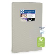 Mini Colchão de Berço Sealy Baby - Respirável, Impermeável e de Algodão