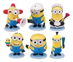 Mini Coleção Minions 6 Pecas Toyng -11569MM6