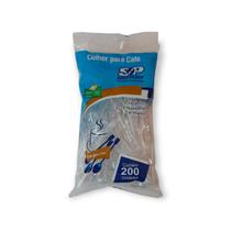 Mini Colher para Café Sertplast c/200 un