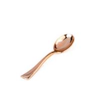 Mini Colher Premium Rose - 20 un - Silver Festas Mini Colher Premium Rose - 20 un - Silver Festas