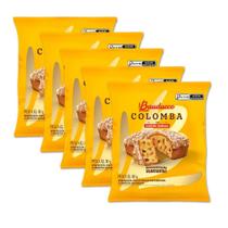 Mini Colomba de Páscoa Frutas Bauducco Kit 5 unidades 80g