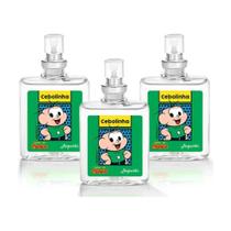 Mini Colônia Cebolinha Turma Da Mônica 25ml - Kit Com 3unid