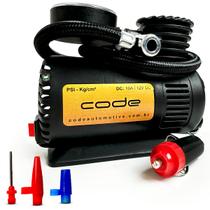 Mini Compressor Ar Automotivo Portátil Multiuso 12v Techone + 3 Bicos adaptadores