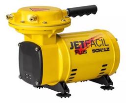 Mini Compressor Ar Direto Jet Fácil Plus 1/3hp C/ Kit Schulz