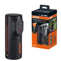 Mini Compressor Ar Portátil Osram OTIR2000 Recarregável LED Auxiliar e Power Bank Automotivo Enchedor Pneus