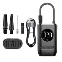 Mini Compressor Calibrador Bomba Encher Pneu Portátil Forte Mini Compressor Calibrador Bomba Encher Pneu Portátil Forte