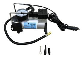 Mini Compressor De Ar 12v Calibrador De Pneu Portátil 100psi Cor Cinza