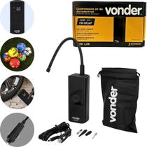 Mini Compressor De Ar 12v Pneu Carro Moto Bike CAV126 Vonder Mini Compressor De Ar 12v Pneu Carro Moto Bike CAV126 Vonder