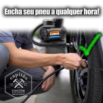 Mini Compressor de Ar 12V Pressão 250Psi Portátil Bestfer