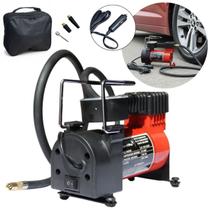 Mini Compressor de Ar Automotivo 12V Portátil 150 Psi 3 Bicos 35L/min Importway Iwmca004