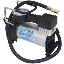 Mini Compressor de Ar Automotivo Portátil 12V 100 Psi com 3 Adaptadores Importway IWMCA-10020