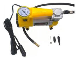 Mini Compressor De Ar Automotivo Veicular C/ Lanterna 150p