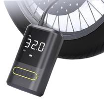 Mini Compressor De Ar Digital Portátil Recarregável Usb Bico Mini Compressor De Ar Digital Portátil Recarregável Usb Bico