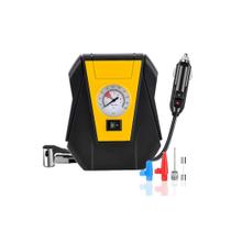 Mini Compressor De Ar Portátil 12V Manômetro Para Encher Pneu De Carro Bike Moto 8904 - BOMDER Mini Compressor De Ar Portátil 12V Manômetro Para Encher Pneu De Carro Bike Moto 8904 - BOMDER