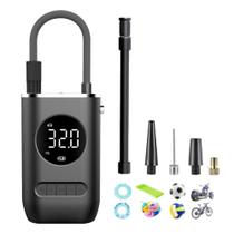 Mini Compressor de Ar Portátil Recarregável Bomba bola pneu piscina Inflável Com Lanterna Powerbank Mini Compressor de Ar Portátil Recarregável Bomba bola pneu piscina Inflável Com Lanterna Powerbank