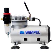 Mini Compressor Para Aerógrafos Com Filtro
