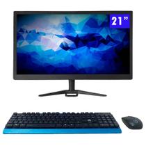 Mini Computador PC Nuc I5 5ª Geração 8gb Ram 120gb Ssd Tela 21"