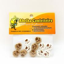 Mini Confeito - Patinha de Cachorro - 10 Unidades - Abelha Confeiteira - Rizzo