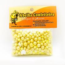 Mini Confeito - Sprinkles Amarelo - 60 gramas - Abelha Confeiteira - Rizzo