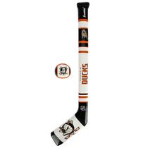 Mini conjunto de bastões de hóquei macios Franklin Sport Anaheim Ducks NHL