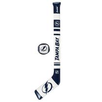 Mini conjunto de bastões de hóquei macios Franklin Sports Tampa Bay Lightning NHL