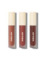 Mini Conjunto de Batom Líquido Matte SHEGLAM Allure - Com Óleo de Girassol