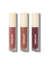 Mini conjunto de batom líquido SHEGLAM Matte Allure com óleo de girassol Mini conjunto de batom líquido SHEGLAM Matte Allure com óleo de girassol
