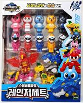 Mini conjunto de bonecos N/A Mini Force Ranger para crianças Mini conjunto de bonecos N/A Mini Force Ranger para crianças