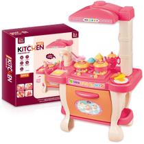 Mini Conjunto de Brinquedos de Cozinha com Pia