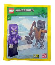 Mini conjunto de brinquedos LEGO Minecraft Crystal Knight com Stray & Shooter