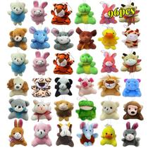 Mini conjunto de brinquedos para animais de pelúcia LMAZEPMQ para crianças com chaveiro (96 unidades) Mini conjunto de brinquedos para animais de pelúcia LMAZEPMQ para crianças com chaveiro (96 unidades)