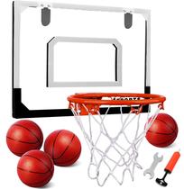 Mini conjunto de cestas de basquete AOKESI Indoor com 3 bolas para crianças/adultos Mini conjunto de cestas de basquete AOKESI Indoor com 3 bolas para crianças/adultos