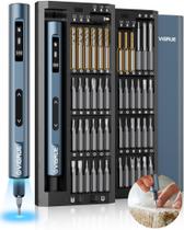 Mini conjunto de chaves de fenda elétricas VIGRUE 400RPM com 48 bits