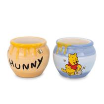 Mini conjunto de copos Winnie The Pooh Hunny Pot Ceramic 90mL x2