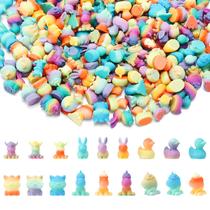 Mini conjunto de estatuetas de animais GGSTDDUP 200 unidades impressas em 3D